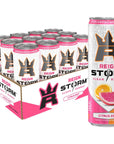 REIGN Storm Citrus Zest Fitness  Wellness Energy Drink 12 Fl Oz Pack of 12