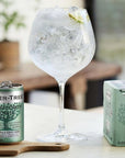 Fever Tree Elderflower Tonic Water  Premium Quality Mixer  Soda  Refreshing Beverage for Cocktails  Mocktails 150ml Cans Pack of 5