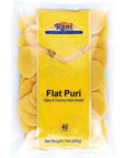 Rani Pani Puri Coins 7oz 200g 8085 Coins  Uncooked Microwaveable wheat and Semolina Coins  All Natural  Vegan  NONGMO