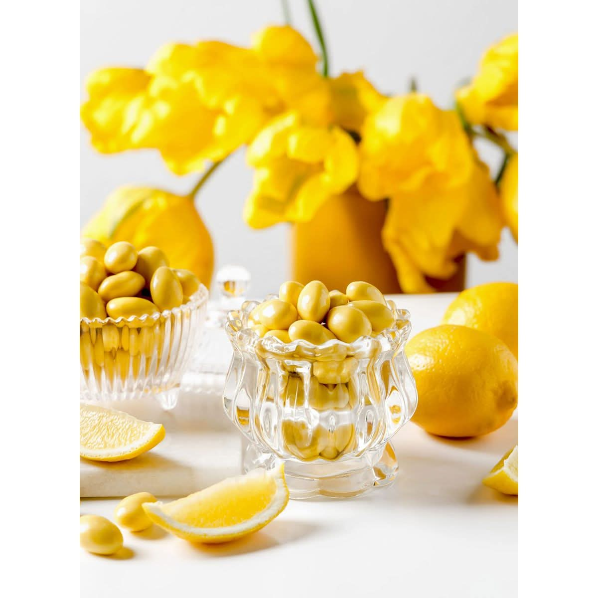 Sconza Lemoncello Lemon Cream  White Chocolate Almonds  Inspired by Italys Lemon Groves  Made in the USA  Pack of 1 24 Ounce