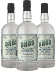 Dhos Handcrafted NonAlcoholic Gin 3 Pack  KetoFriendly Zero Sugar Zero Calories Zero Proof  750 ML  Perfect for Mocktails  Made in USA