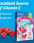 Wylers Light Singles To Go 6 Pack Raspberry Water Drink Mix 48 Total Powder Drink Mix Packets