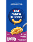 Kraft Three Cheese Macaroni and Cheese Dinner 725 oz Box