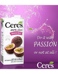 Ceres 100 All Natural Pure Fruit Juice Blend Passion Fruit  Gluten Free Rich in Vitamin C No Added Sugar or Preservatives Cholesterol Free  338 FL OZ 1