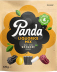 Panda  Natural Liquorice Mix  Licorice Sweet Made with Natural Flavours