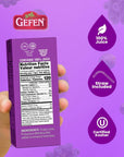 Gefen Grape juice Box Drink 675oz 27 Pack 100 Grape Juice Tasty  Refreshing Kosher for Passover Drinking Straw included