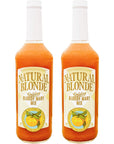 Natural Blonde Golden Bloody Mary Mix  AllNatural Cocktail Mix with HandPicked Golden Tomatoes  Low Sodium Low Calorie Gluten Free 50 Fl Oz 2 Pack Golden