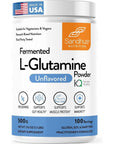 Sandhu's L-Glutamine - 100 Servings -Made in USA