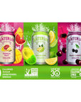 Waterloo Sparkling Fruit Flavored Water MultiFlavor Variety Pack  Zero Calorie  Zero Sugar  Zero Sodium  Zero Calories  Naturally flavored 12 Fl Oz with Fitluv packaging 8 Flavor Variety Pack of 24