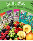 S.O.S. Fruit Snack Variety Pack of 30 (Six Flavors) - Pineapple + Mango, Raspberry + Strawberry, Sour Apple, Peach, Strawberry, & Mango Fruit Snacks, 100% Fruit, Vegan Snacks with Pop Out Puzzle and Tangram Puzzle Shapes