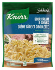 Knorr Sidekicks Sour Cream  Chives Pasta Side Dish 120g423 Ounce Pack of 8 Imported from Canada