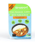 ShanYi Instant Microwave Meals Ready to Eat Japanese Curry Tuna Teriyaki Tuna Steak Thai GreenPanang Curry with SalmonTuna and Jasmine Rice Prepared Foods 250g88oz 6in1 Mixed flavors 6 Pack