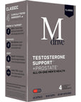 Mdrive Classic Testosterone Booster for Men, Support Healthy Prostate, Eyes, Joint, Energy, Stress Relief, KSM-66 Ashwagandha, Beta-Sitosterols, 60ct.