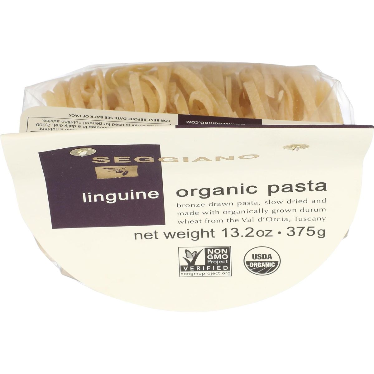 SEGGIANO Organic Linguine Pasta, 13.2 OZ