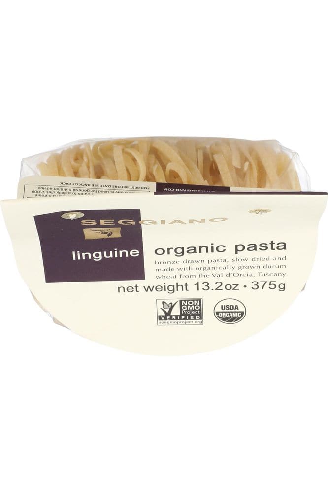 SEGGIANO Organic Linguine Pasta, 13.2 OZ