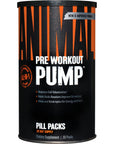 Animal Pump - Preworkout - Vein Popping Pumps - Energy and Focus - Creatine - Nitric Oxide - Easy to Remove Stimulant Pill for Anytime Workouts - 30 Count (Pack of 1)