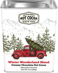 McStevens Hot Chocolate Winter Warmer Wonderland Red Pickup Truck 8 Ounce