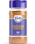 Fody Foods Chicken Soup Base | Natural Flavor | Low FODMAP Certified | Gut Friendly No Onion No Garlic | IBS Friendly Kitchen Staple | Gluten Free Lactose Free | 10.6 Ounce