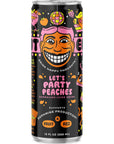 Illicit Elixirs Lets Party Peaches  Sparkling Juice Drink  Supports Dopamine Production  12 Pack  12 Oz Cans