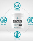 Creatine Monohydrate Powder - 600 Grams (1.32lb)