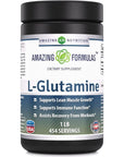 Amazing Formulas L-Glutamine Powder Supplement - 16 Ounce