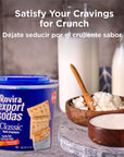 Rovira Export Soda Crackers 21 oz Bucket  A Perfect Snack  Great with Tuna Fish Dip or the Conchita Guava Preserves