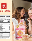 BESTORE Chia Seed Rose Lotus Root Powder Pure 0 Sugar Added Meal Replacement Breakfast Cereal 74 Oz