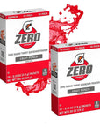 G Zero Powder Packets Fruit Punch 20 Counts 010oz Sugar free G Powder Packets 2 Packs of 10