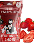 Mixologist's Garden Dried Strawberry Slices - 20 Servings