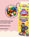 PlayO Gumballs for Gumball Machine  Refill Bubble Gum 20Ounce  Carton of Double Bubble Assorted Gum Ball Candies Kosher