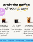 Drip Original - 30x Cold Brew Coffee - 48 Servings Per Bottle