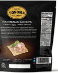 Sonoma Creamery - Cheese Crisps, Parmesan, 10 Oz (3 Count) | High Protein | Low Carb | Gluten Free | Keto-Friendly