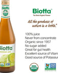 Biotta Organic Sauerkraut Juice  100 Fermented White Cabbage Juice  Superfood For Optimal Gut Health  Digestion  Excellent Source of Vitamin C  Good Source of Potassium 169 Fl Oz Pk of 6