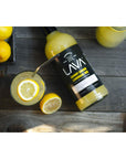 LAVA Premium Skinny Ginger Lemonade Vodka Cocktail Mix made with Sicilian Lemon Juice Candied Ginger Puree Skinny Ginger Lemonade Mixer 1 Bottle 338 Ounces