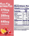 Pedialyte Advanced Care Electrolyte Solution, 1 Liter, 8 Count, with PreActive Prebiotics, Hydration Drink, Cherry Punch