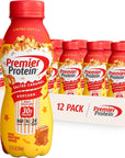 Premier Protein Shake Limited Edition Salted Caramel Popcorn 30g 1g Sugar 24 Vitamins Minerals Nutrients to Support Immune Health 115 fl oz 12 Pack