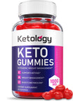 Ketology Keto ACV Gummies - Official Formula, Vegan, Non GMO - Ketology Keto Gummies with 1000mg Apple Cider Vinegar, Vitamin B12, Vitamin B6, Beet Root Juice, Pomegranate Juice Gummy (60 Gummies)