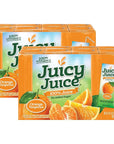 Juicy Juice Single Serve Box 675 Fl Oz 8 CountBox 54 Fluid Ounce Orange Tangerine Box of 2