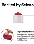 Force Factor Total Beets Organic Beetroot Powder Superfood to Boost Daily Nutrition USDA Organic Vegan GlutenFree and NonGMO Beet Supplement Unflavored 90 Servings