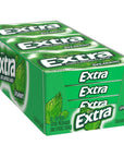 Extra Spearmint SugarFree Gum 12 Piece Pack 15 Count