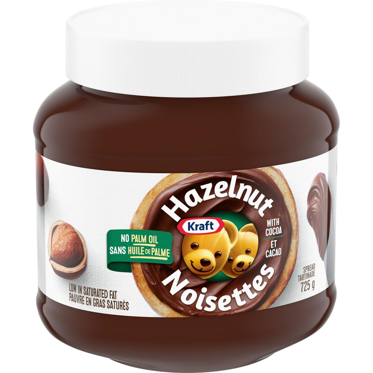 Kraft Hazelnut Spread with Cocoa 725g256 oz Imported from Canada