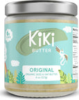 Kiki Milk - Organic Seed & Oat Butter - Plant Based Vegan Butter - Nut Free, Gluten Free, Dairy Free - Spread it, Spoon it or Use in Smoothies - Pumpkin & Hemp Seeds, Organic Coconut & Oats - 16 oz