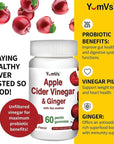 Apple Cider Vinegar Gummies - 60 Count