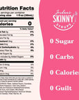 Jordan's Skinny Mixes Sugar Free Syrup - 25.4 Fl Oz, 1 Pack