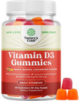 Vitamin D3 Immune Support Gummies - Vitamin D 2000 IU Adult Gummy Vitamins for Bone Strength Heart Health and Immune System Supplement - Vitamin D3 2000IU Immune Vitamins for Adults Immune Booster