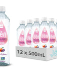 ALO JEN Collagen  Aloe Vera Infused Water Peach  Plum  155 fl oz Pack of 12  Real Aloe Vera Juice