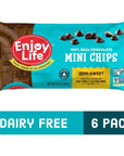 Enjoy Life Foods Baking Chocolate Semi-Sweet Mini Chips, 60 Ounce (Pack of 6)