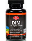 Olympian Labs DIM 150mg - DIM Diindolylmethane Supplement Capsules Supporting Hormone Balance, Clear Skin, PCOS, & Aid in Fitness Regimes and Bodybuilding - 30 Capsules (30 Day Supply)