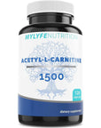 My Lyfe Nutrition Acetyl L-Carnitine 1500mg Capsules