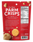 ParmCrisps - Four Cheese Parm Crisps, Made Simply with 100% REAL Cheese | Healthy Keto Snacks, Low Carb, High Protein, Gluten Free, Oven Baked, Keto-Friendly | 1.75 Oz (Pack of 6)